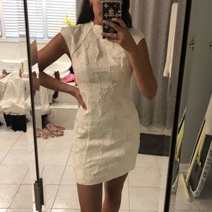 Urban Outfitters white floral lace dress